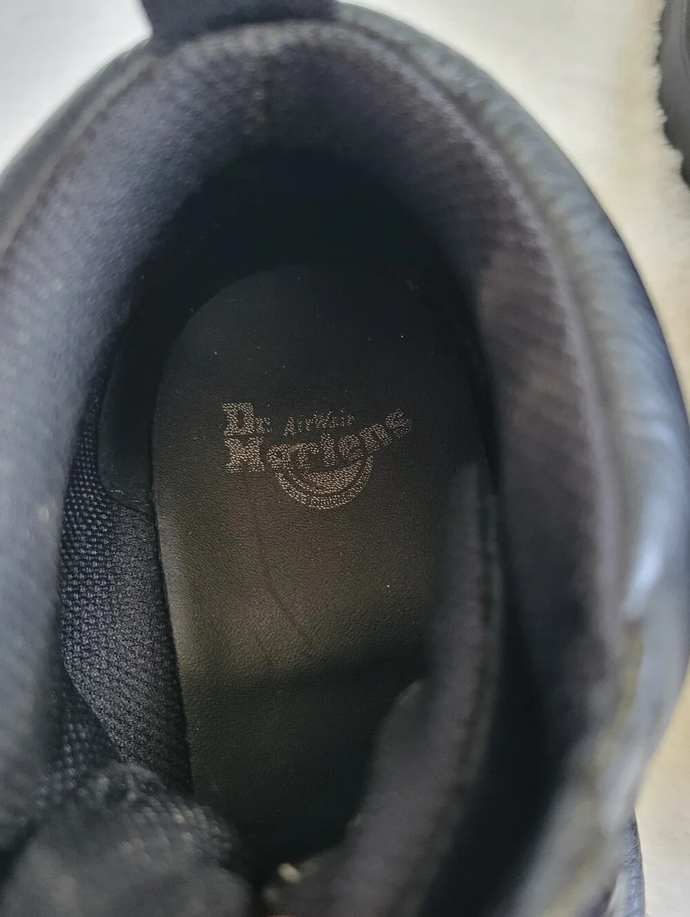 Dr. Martens Zuma II Black Leather Strap Ankle Boots Women's US 7